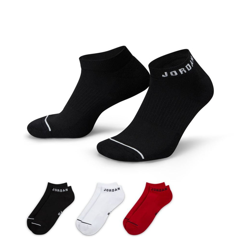 Nike Jordan no show Socks Pack Of 3 XL EUR 46-50 UK 11-14.5