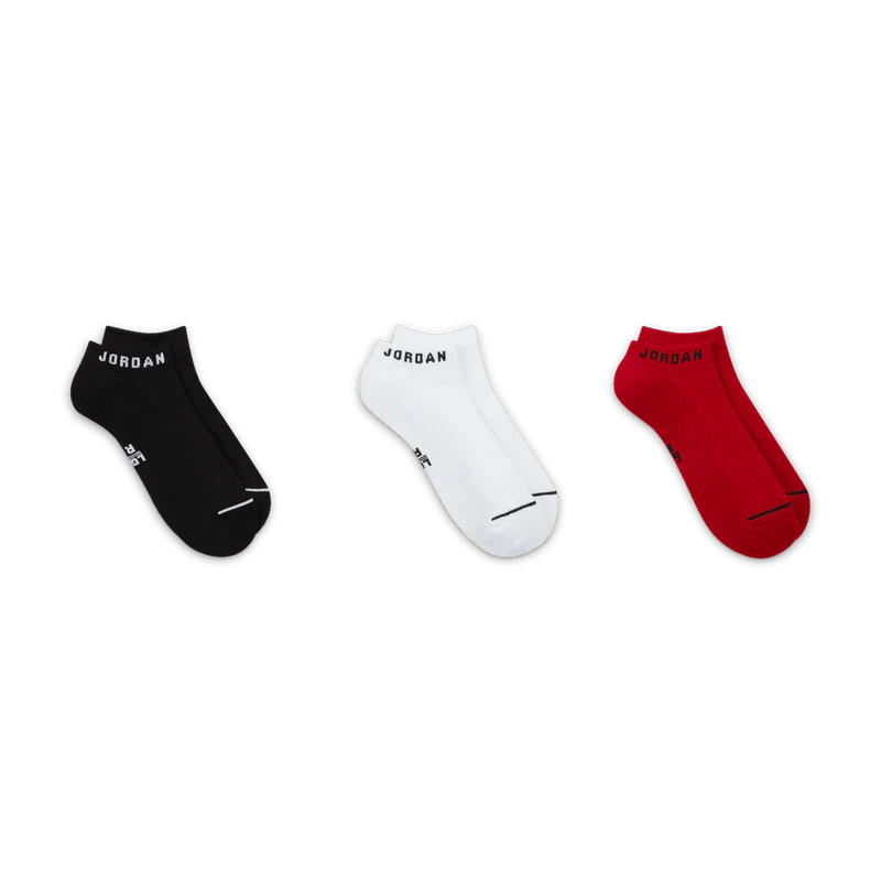 Nike Jordan no show Socks Pack Of 3 XL EUR 46-50 UK 11-14.5