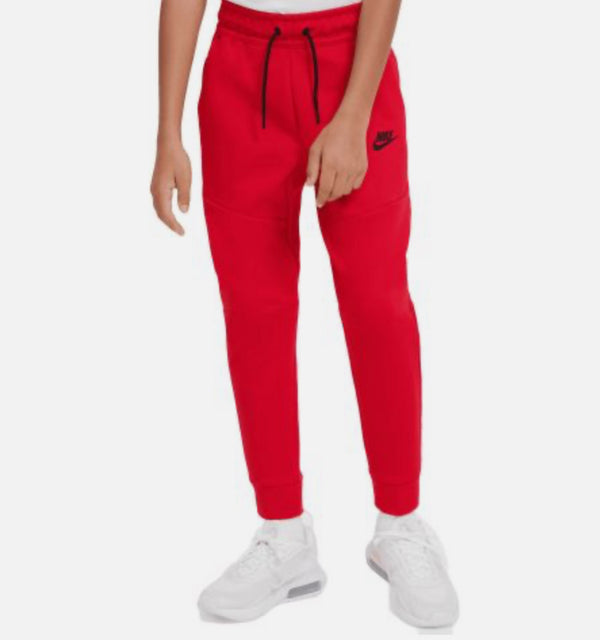 Nike Tech Fleece joggers kids size Small 8-9yrs red