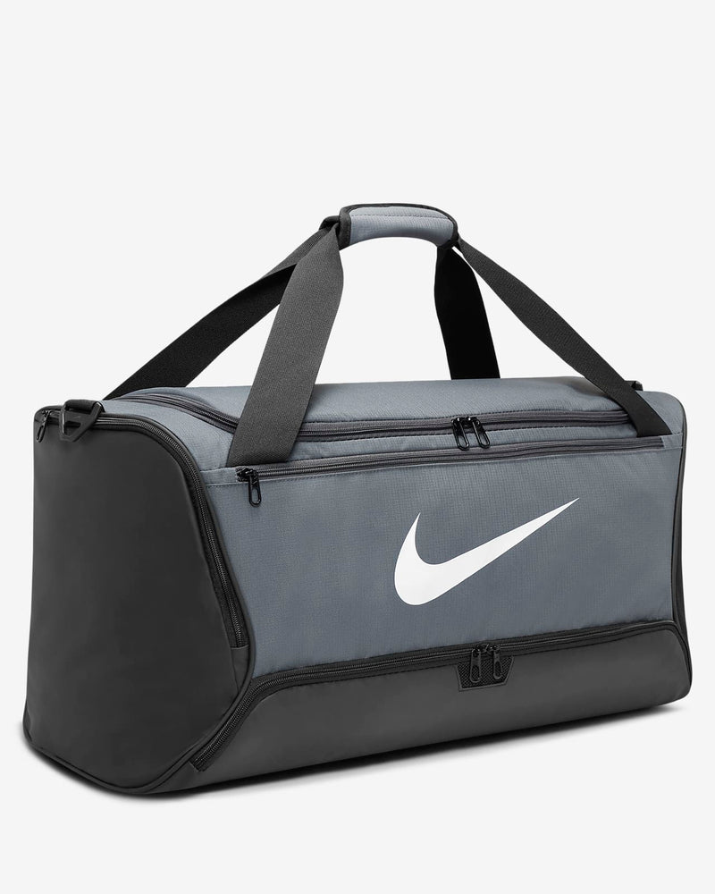 Nike Brasilia 9.5 Duffel Bag 60L - Grey