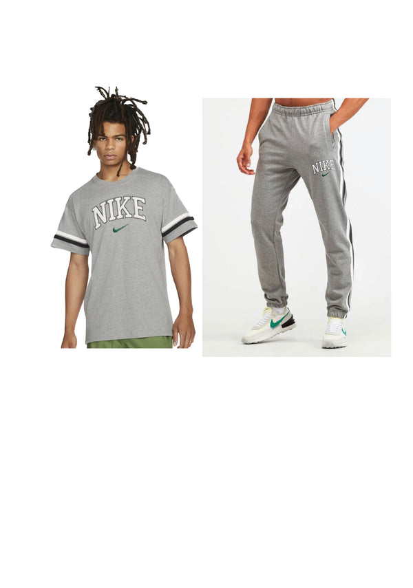 Nike Retro T Shirt and Joggers set men’s