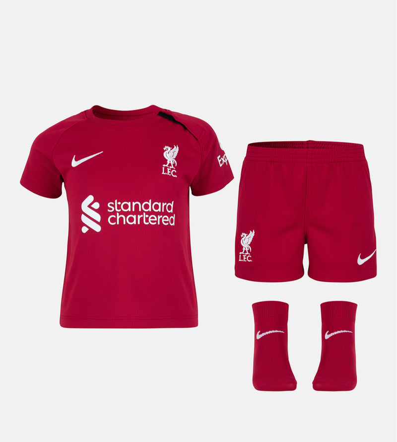 Nike Liverpool football Club home kit 2022-23 babies