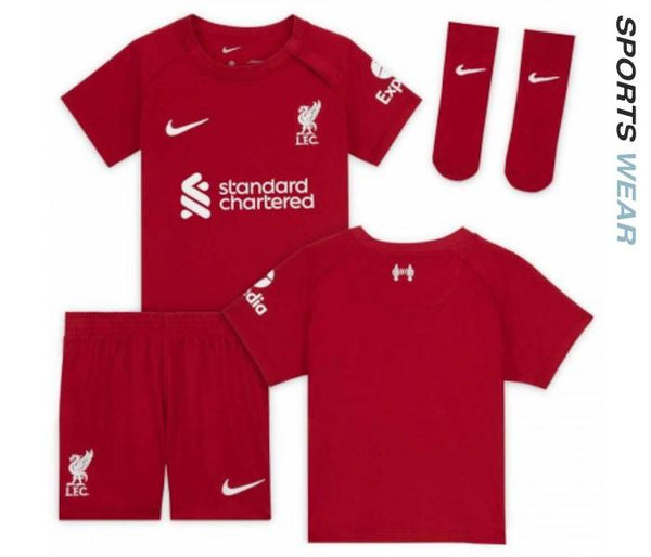 Nike Liverpool football Club home kit 2022-23 babies