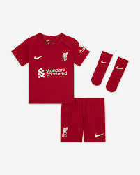 Nike Liverpool football Club home kit 2022-23 babies