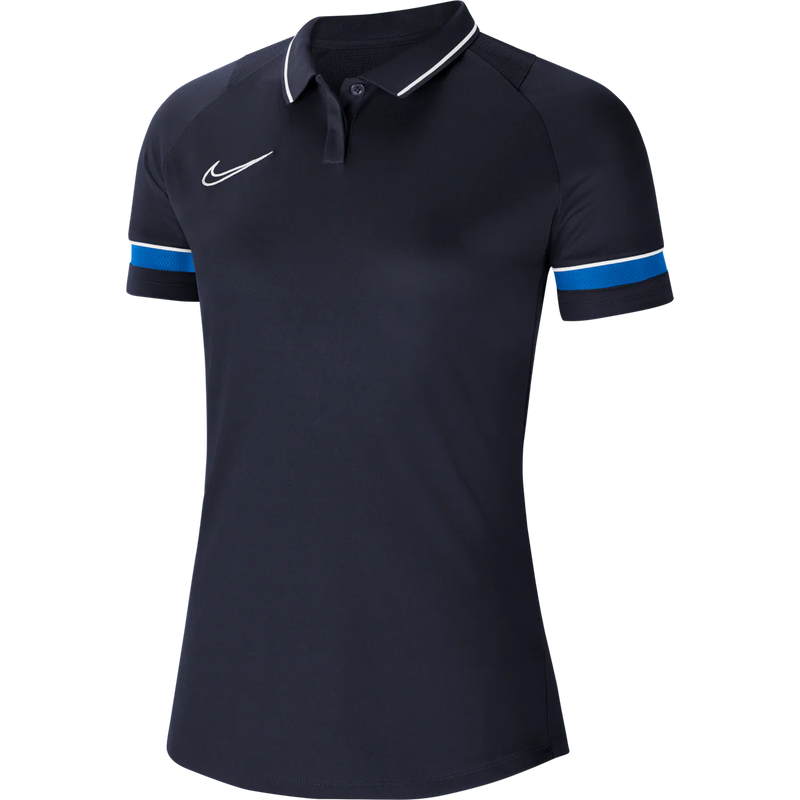 Nike Dri Fit Academy 21 polo shirt Blue