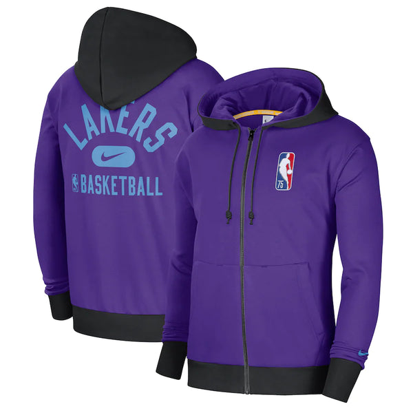 Nike NBA LA Lakers Courtside 2022 city edition hoodie size XXL (2XL)