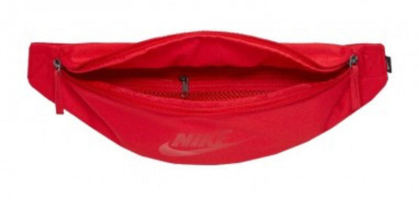 Nike heritage hip bag red