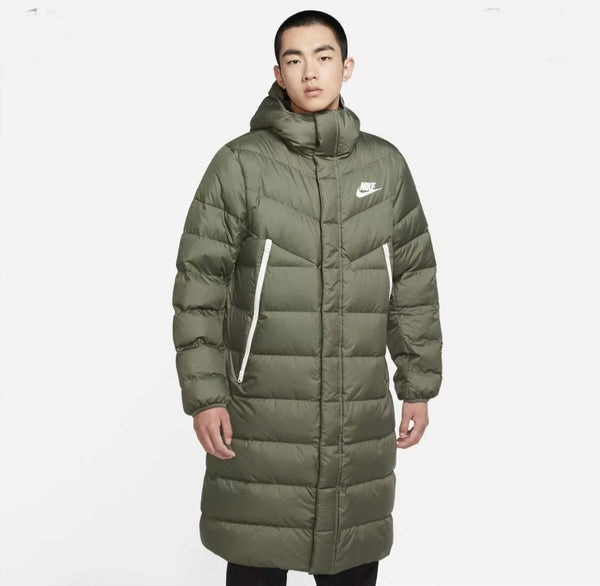 Nike parka hooded coat mens small