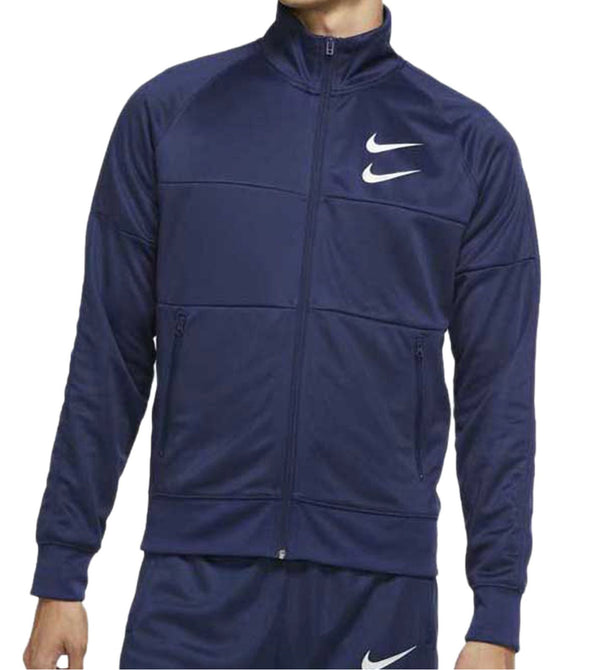 Nike Double Swoosh Track Jacket men’s medium blue